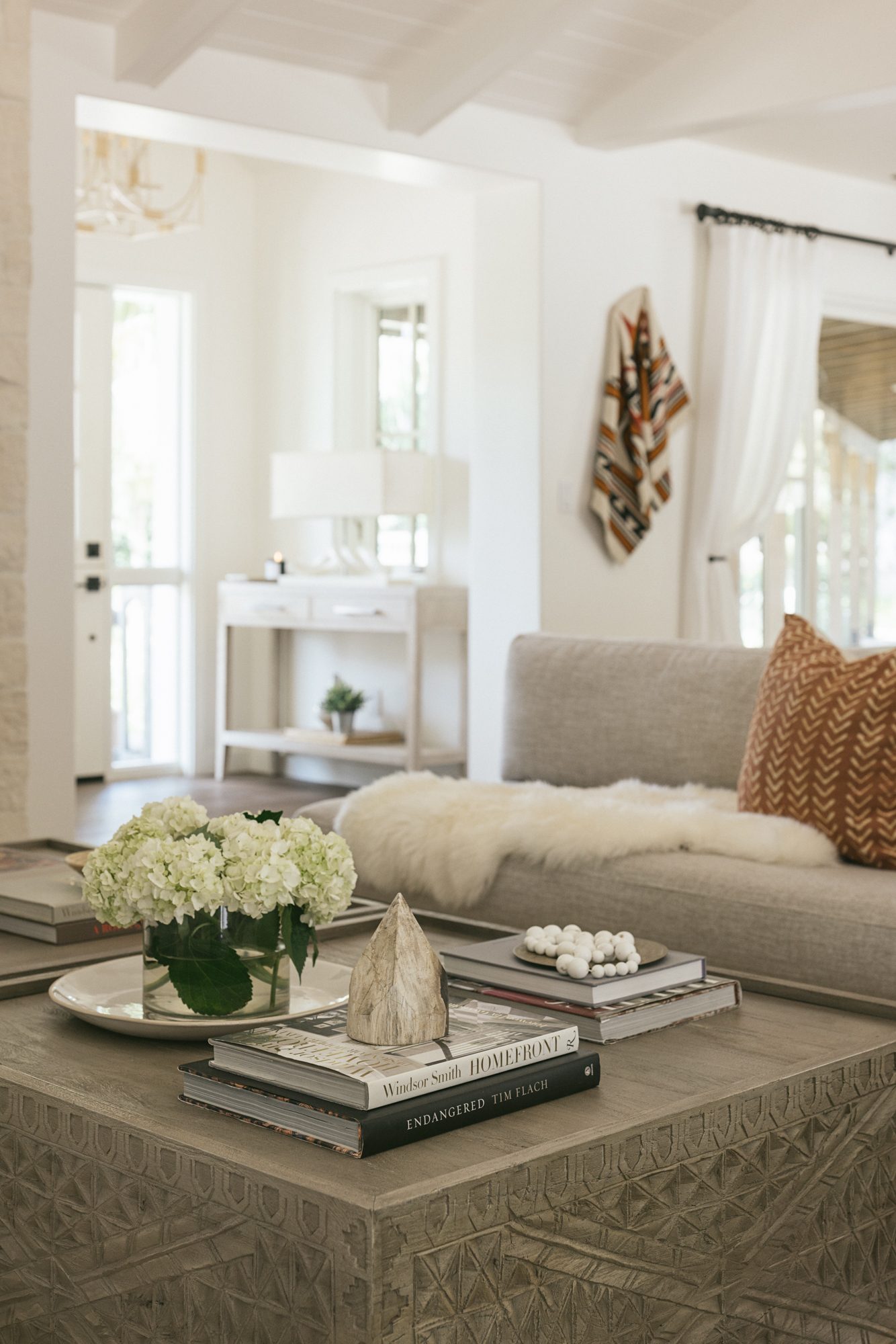 The Farmilia House living room styled by Hearth Homes Interiors